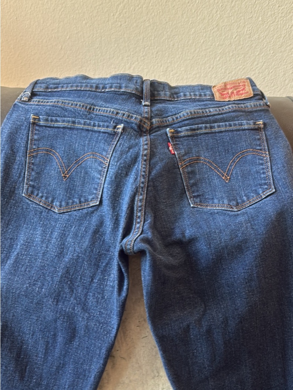 Levi's Women's Dark Blue Boyfriend Jeans
